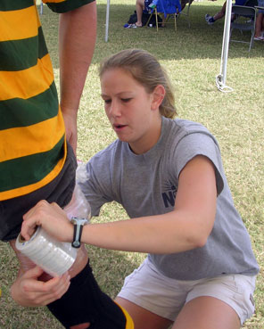 Knee Wrap photo in Athletic Training